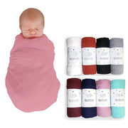 Bamboo-Cotton Swaddle Blanket - Multi-Purpose Gauze Bibs and Towel